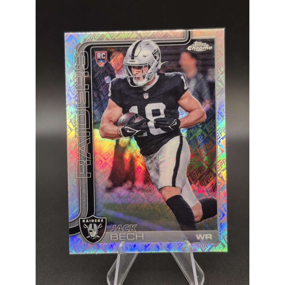 2025 Topps Chrome Jack Bech #388 Fanatics Exclusive Topps Logo Refractor (RC) SP